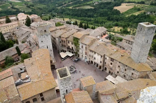 Italian ancestor's hometown: Photo of San Gimignano, a comune in the Tuscany region of Italy