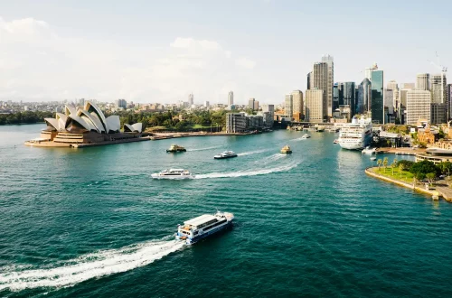 italian citizenship by descent in Australia: Photo of the Opera House in Sydney