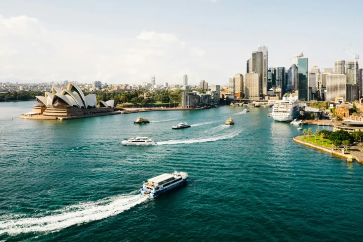 italian citizenship by descent in Australia: Photo of the Opera House in Sydney