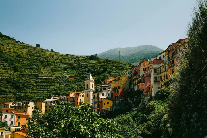 Italian citizenship by descent: photo of Cinque Terre, in Italy