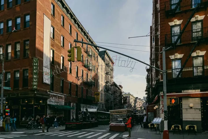 Best Italian restaurants in New York: Photo of Little Italy, a neighborhood in Lower Manhattan